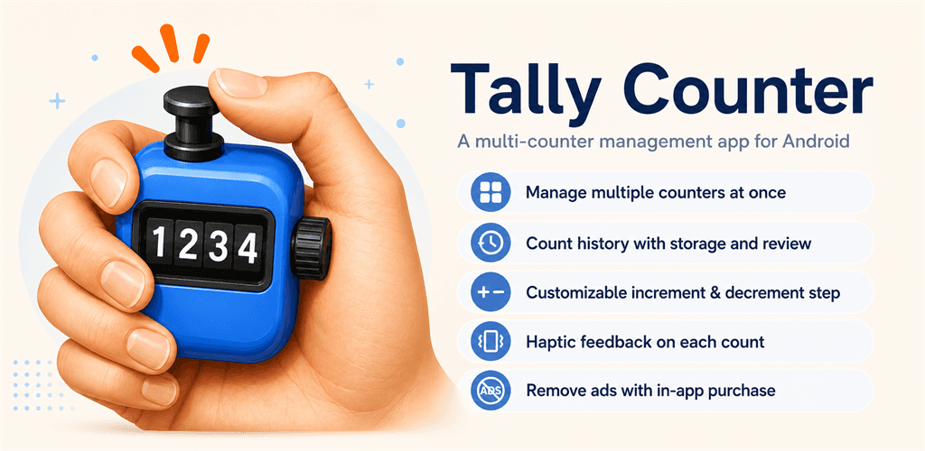 Tally Counter feature graphic