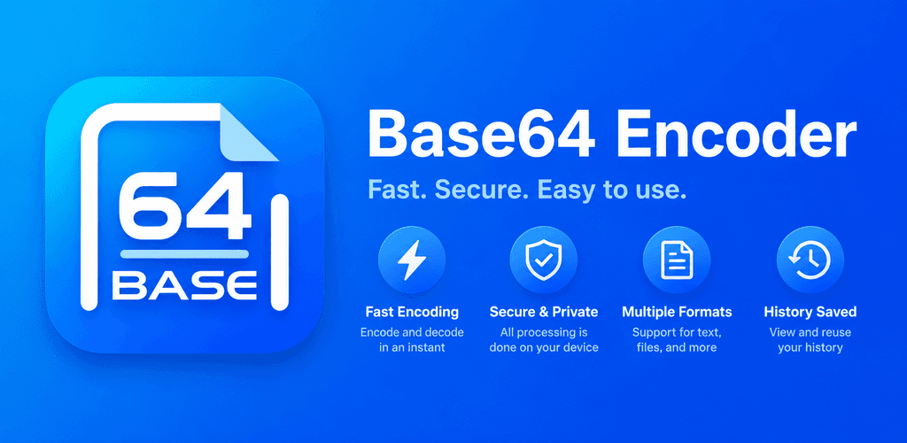 Base64 / Hash Toolbox feature graphic
