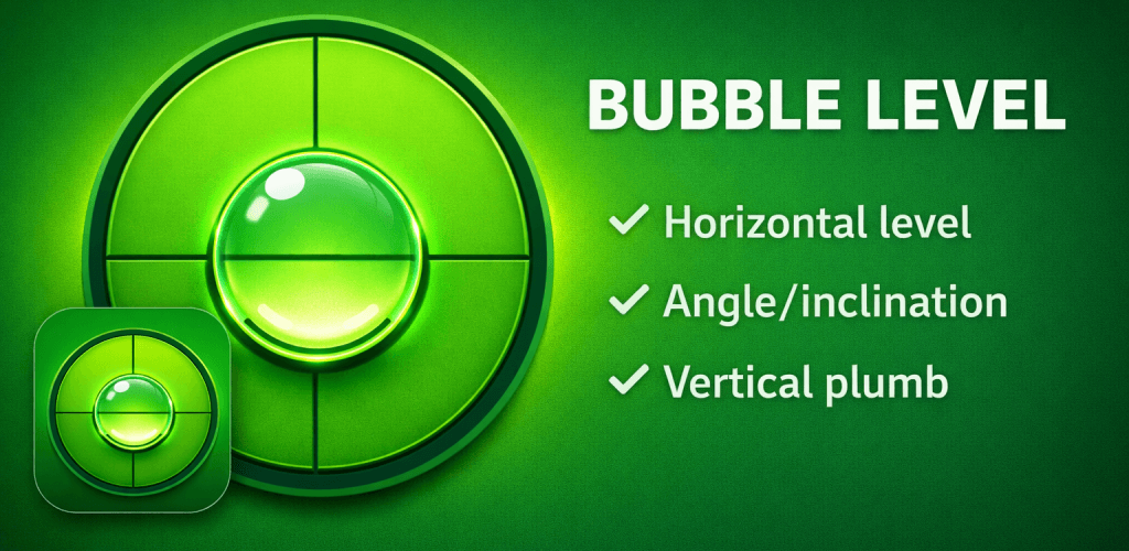 Bubble Level feature graphic