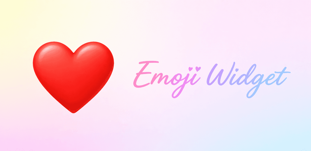 Emoji Widget feature graphic