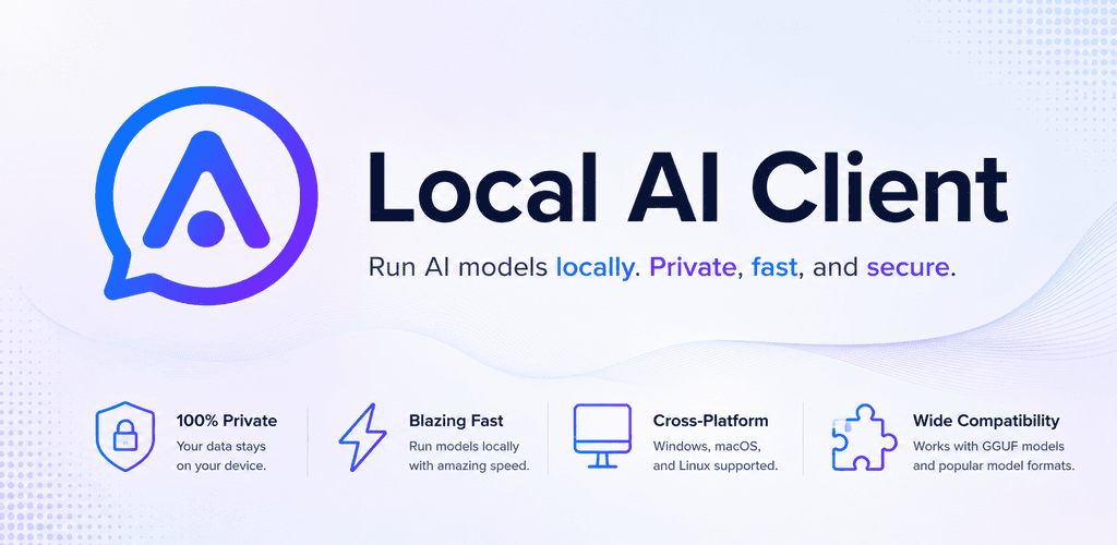 Local AI Client feature graphic