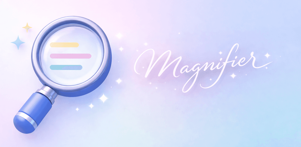 Magnifier feature graphic