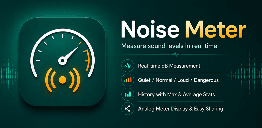 Noise Meter feature graphic