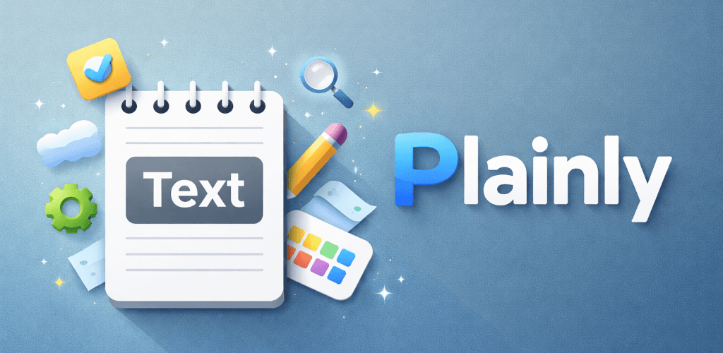 Plainly feature graphic