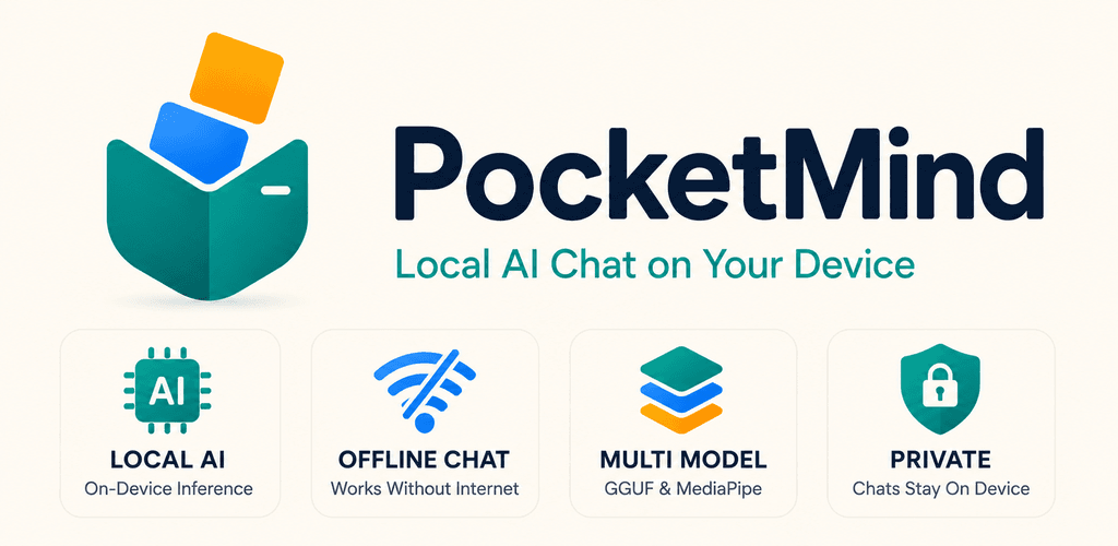 PocketMind feature graphic